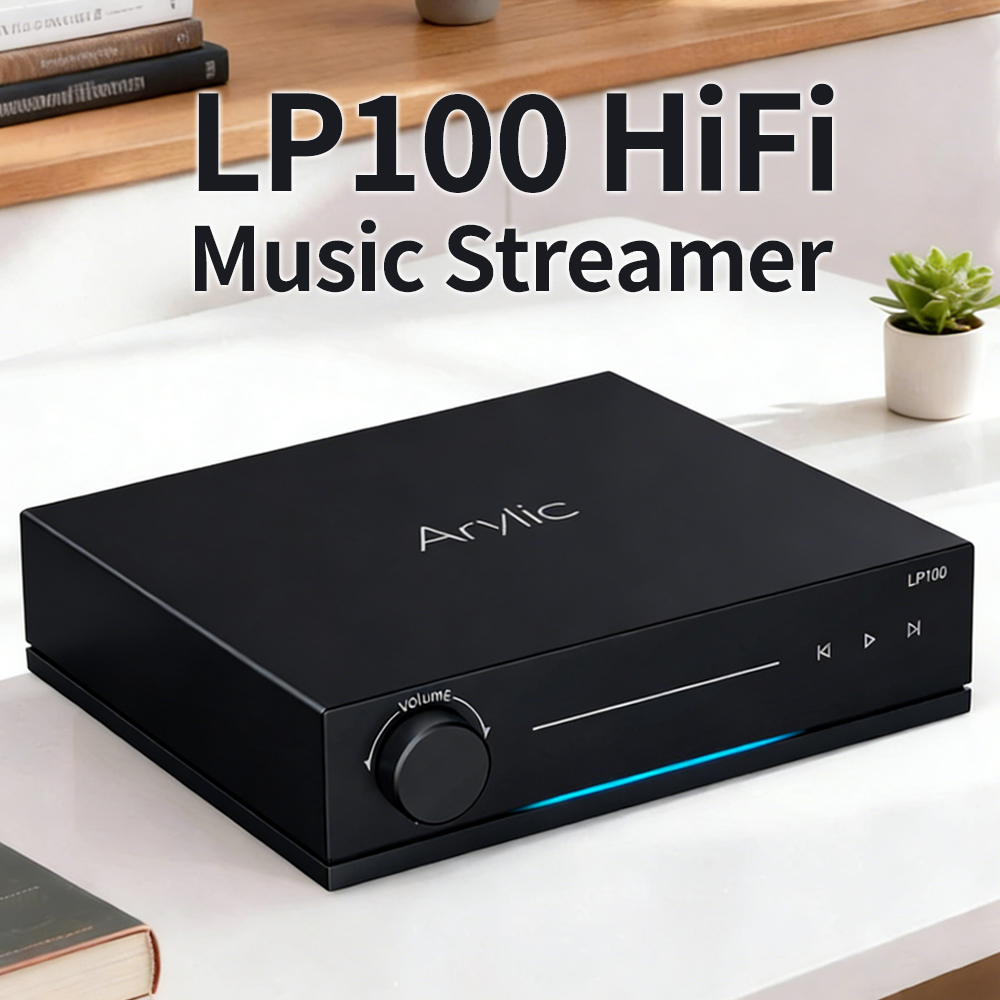 Audio Music Google - Беспроводной музыкальный стример Arylic LP100, совместимый