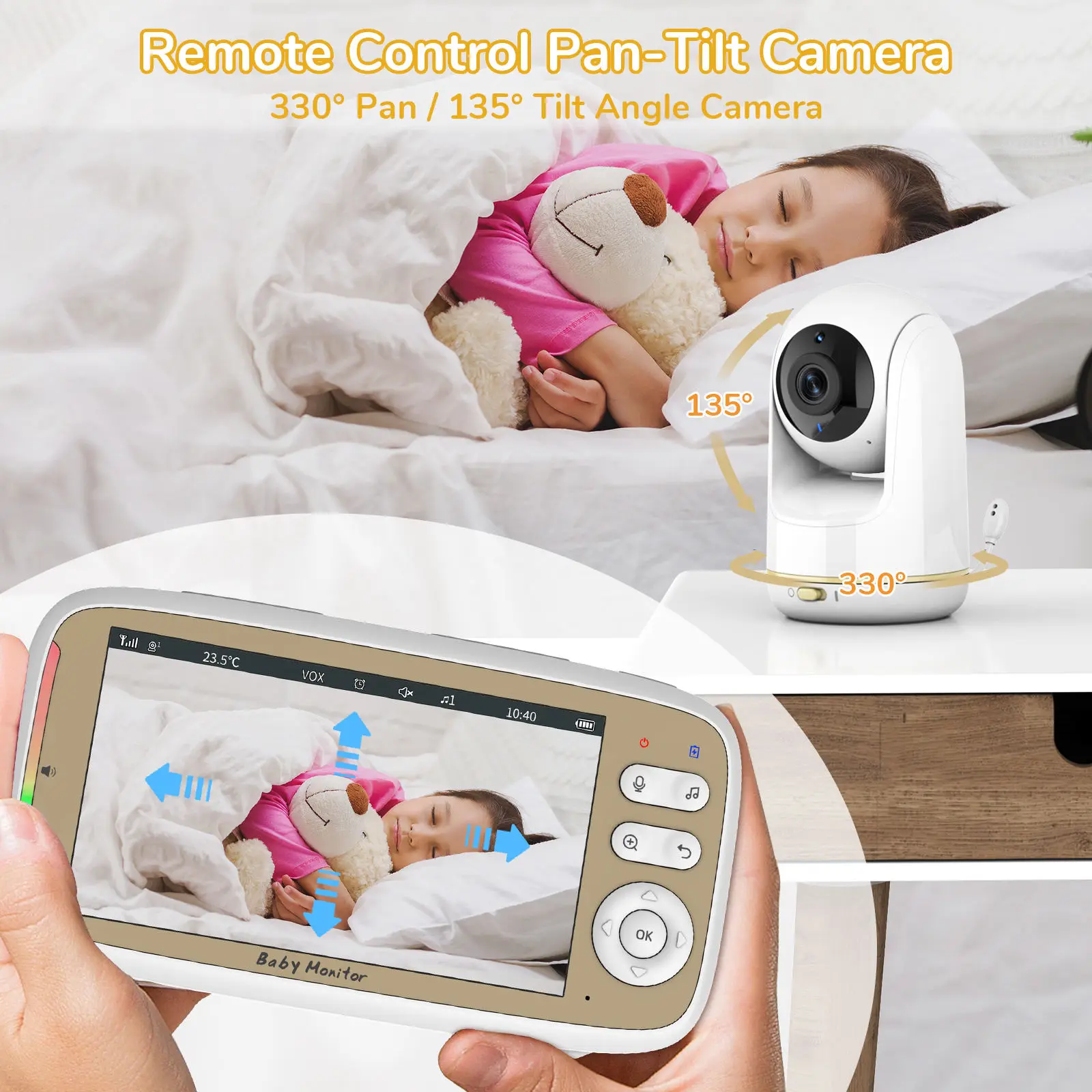 VB803 PRO Baby Monitor, с 2шт  – обзор и цена Audio X Music