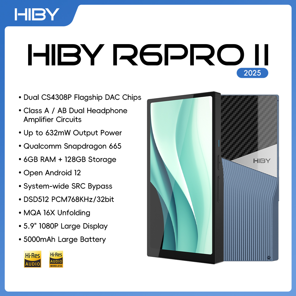 HiBy R6 Pro II / R6 Pro GEN 2  – обзор и цена Audio Music Gen