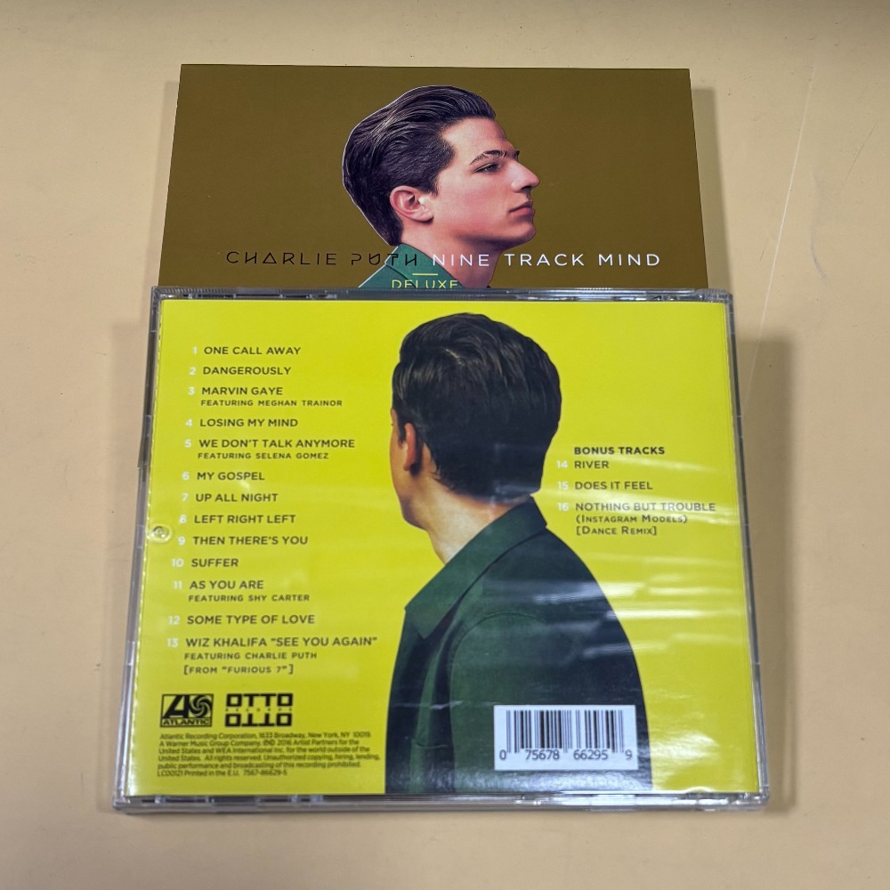 CD-диск Charlie Puth 'Nine Tra – обзор и цена Audio Music Track