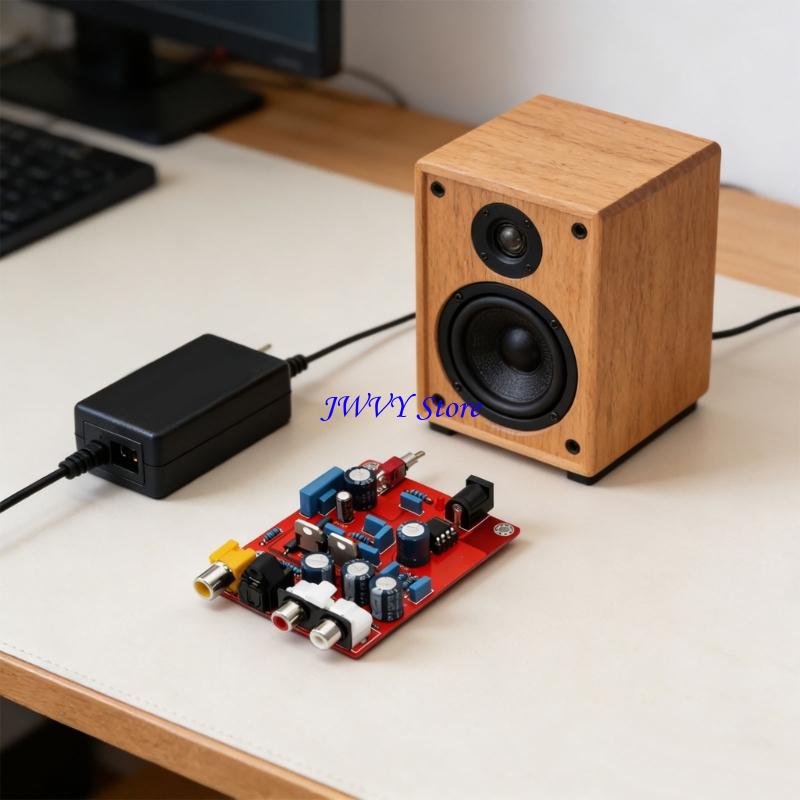 573A TDA1543 CS8412 ЦАП плата  – обзор и цена Audio Music Enhancer