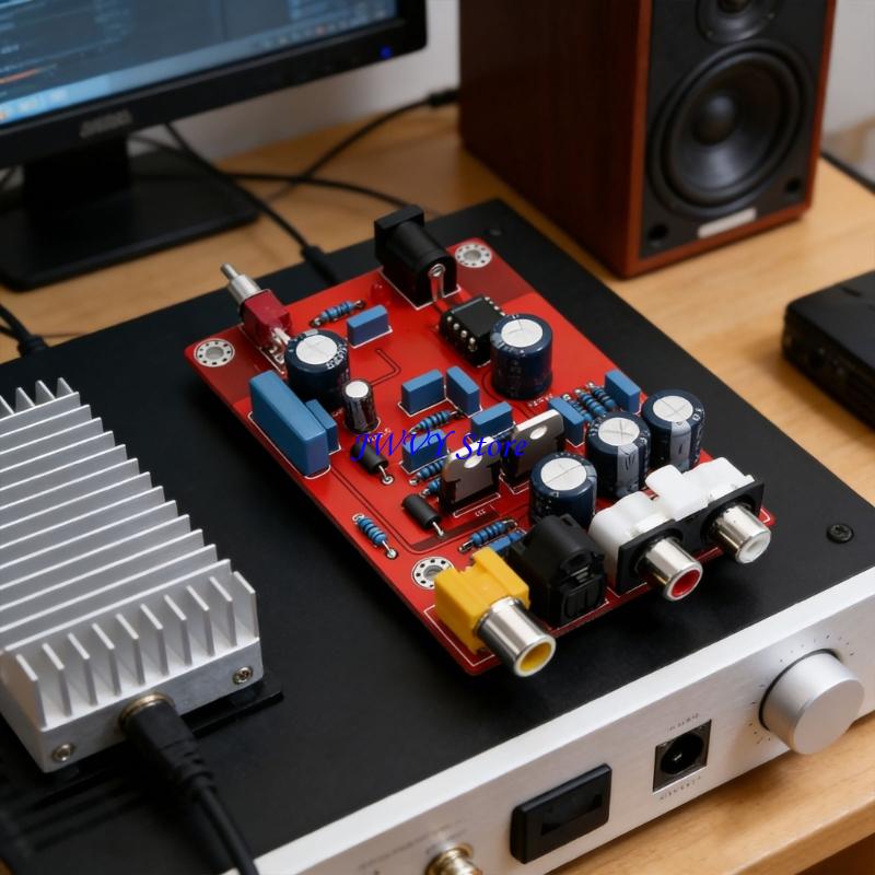 573A TDA1543 CS8412 ЦАП плата  – обзор и цена Audio Music Enhancer
